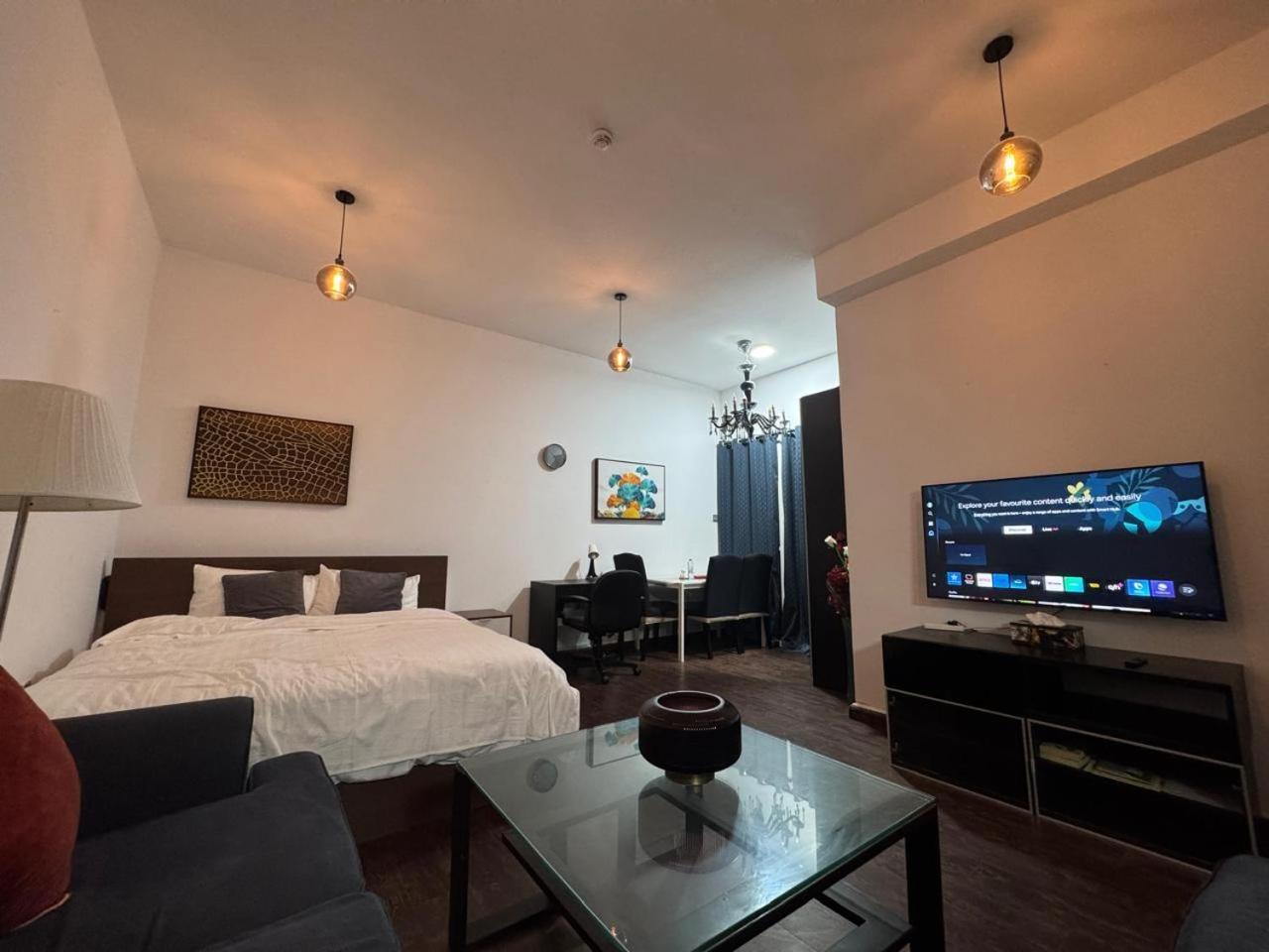 Sea View 1Br Apartment - Marina Pinnacle Dubaï Extérieur photo
